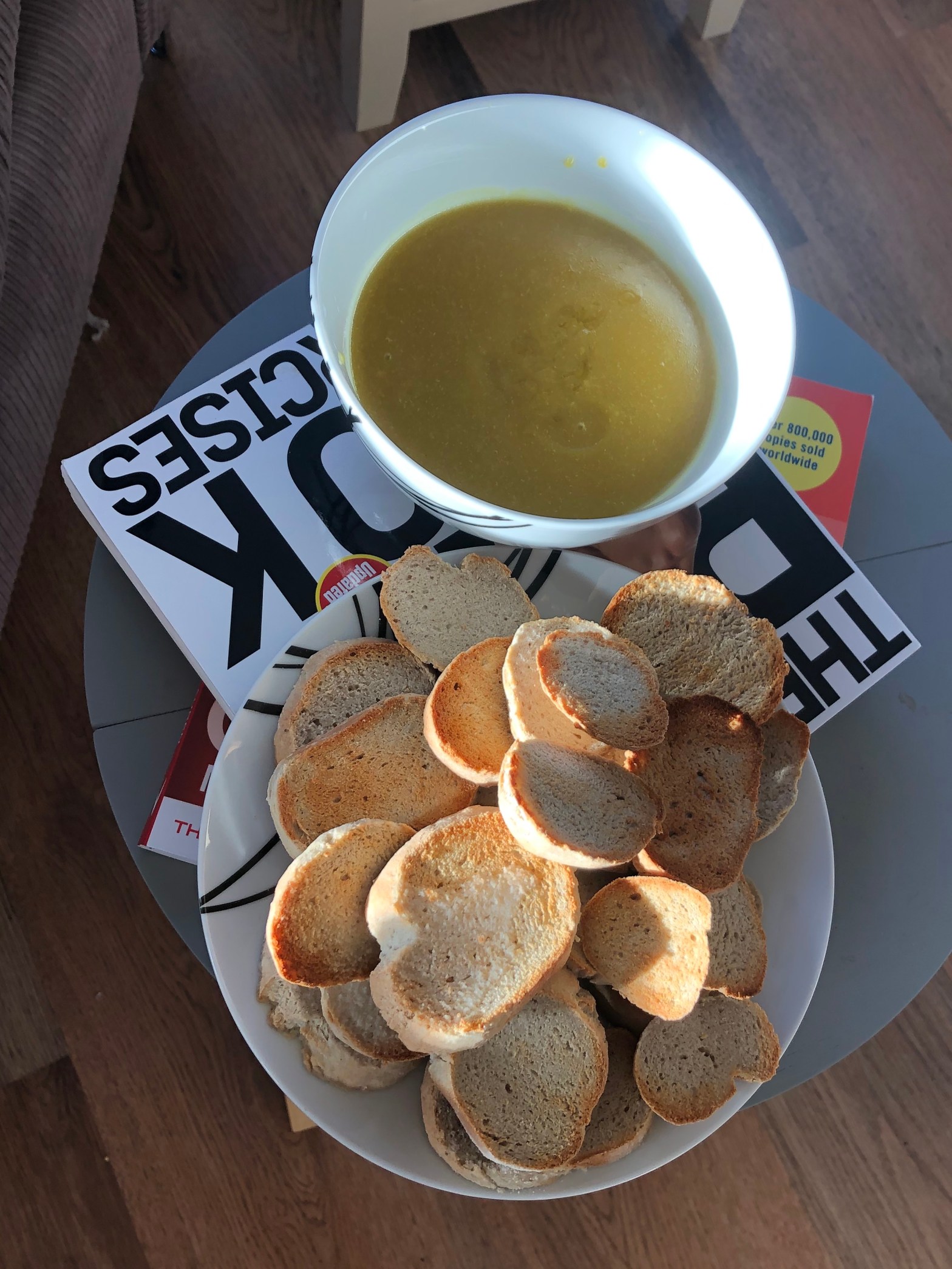 gluten free vegan dippy egg with toast