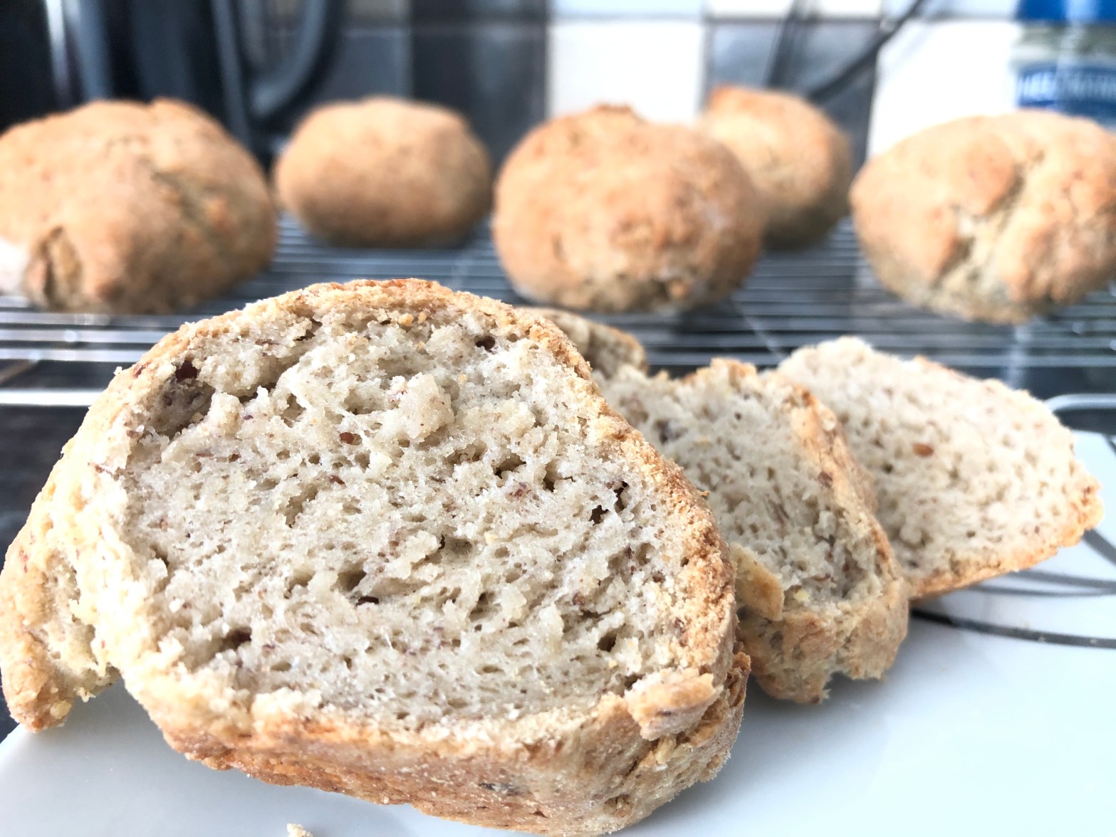 rolls sliced bread vegan gluten free