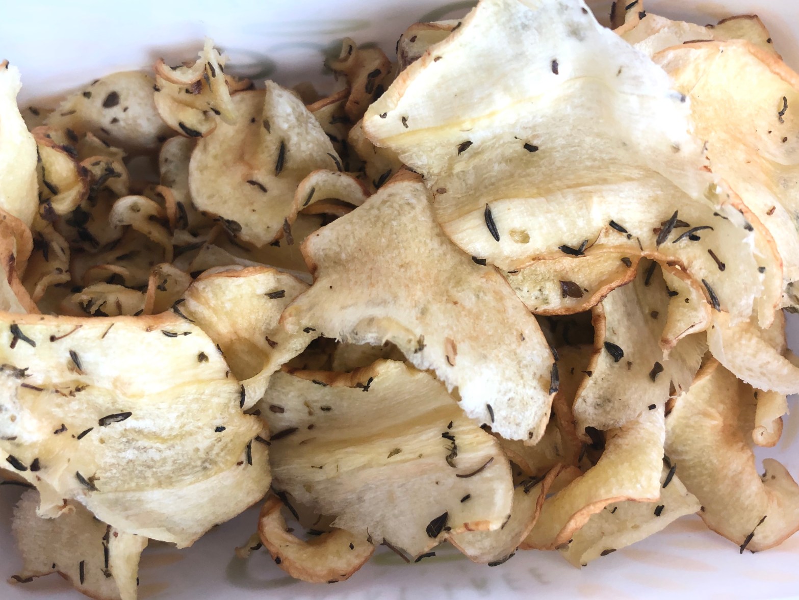 parsnip vegan crisps