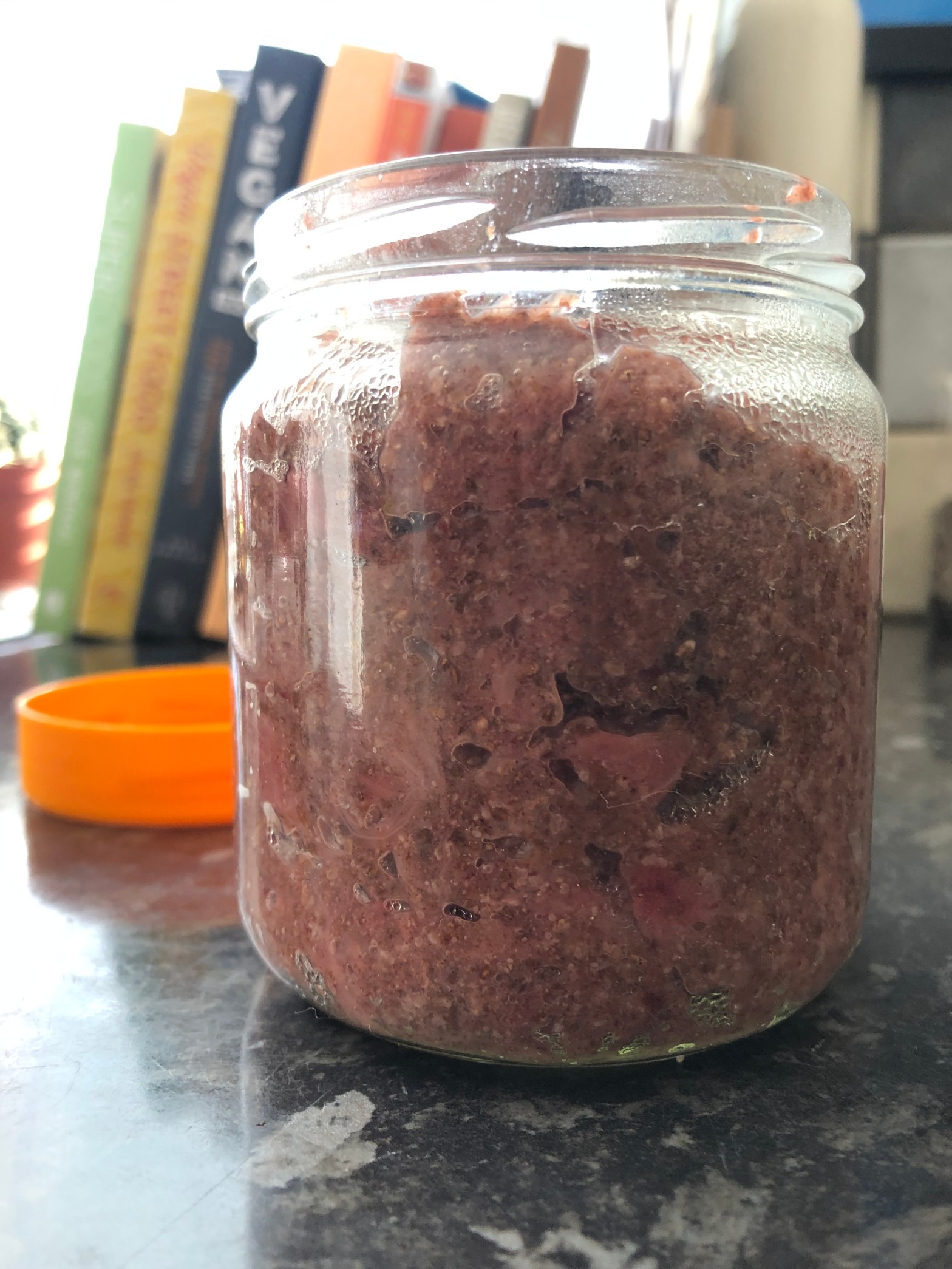 low sugar vegan jam